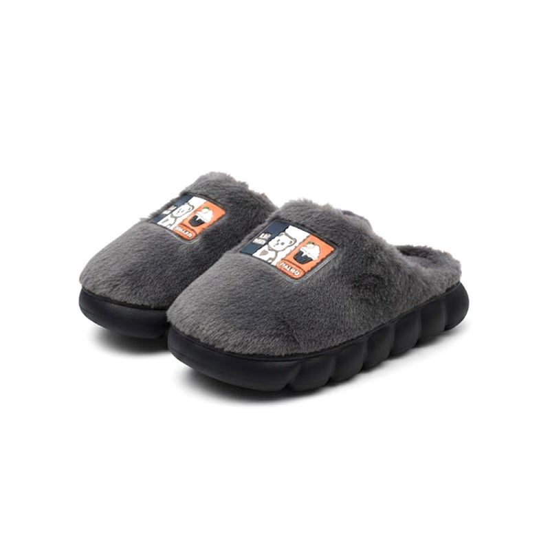 Keep your child warm and comfortable at home with these boys’ plush indoor mule slippers. Designed with a soft furry upper and a cushioned lightweight sole, these slippers provide all-day comfort for indoor use. The easy slip-on mule design makes them perfect for kids, while the anti-slip outsole ensures safer walking on tiles and floors. Ideal for winter, daily home wear, and cozy relaxation.